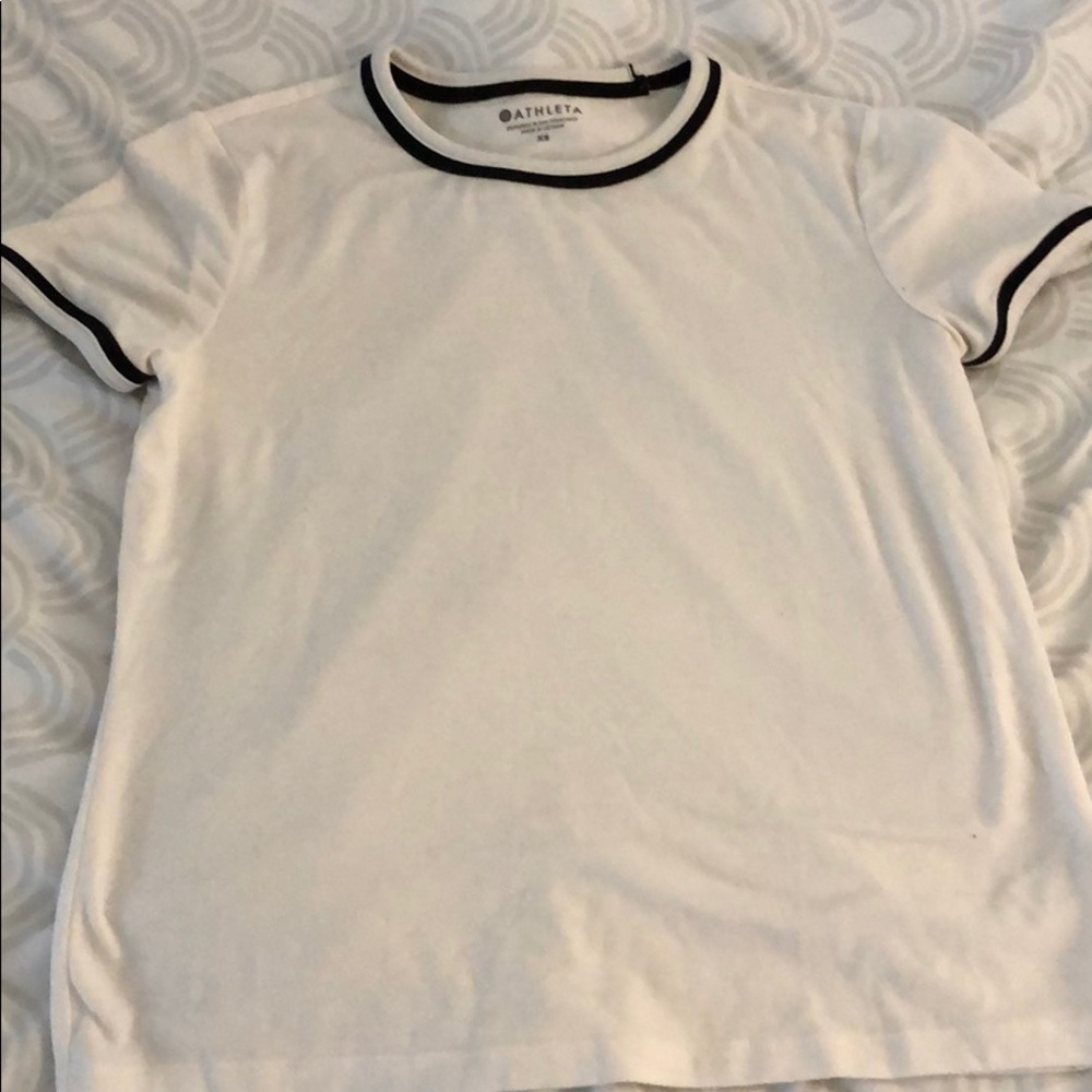 Athleta White Tee